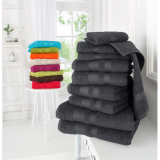 Nur noch heute – 10tlg. Handtuch Set »Vanessa« & »Inga« aus 100% Baumwolle in verschiedenen Farben bei Ackermann