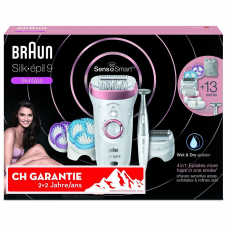 Braun Silk-épil 9 9-980 SensoSmart CH-Edition Epilierer + 20 Franken Cashback bei nettoshop