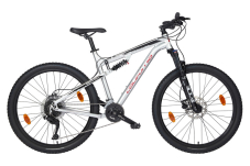 klickpedalen mountainbike ANSJS 2 in 1 SPD/Flat Pedale, CNC Aluminium Rutschfest, Klickpedale Set für BMX MTB Trekking Rennrad, Achse 9/16