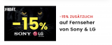 Conforama[Sammeldeal]: 15% Rabatt auf alle Sony & LG TV / 100.- Gutschein ab CHF 500.-