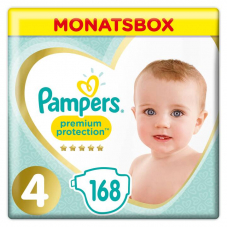 Pampers Premium Protection Monatsbox bei Microspot
