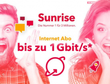 QoQa: Sunrise Giga Internet für 29.- CHF/Monat (für 5 Jahre)