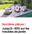Letzte Stücke: Bis zu -80% auf Gartenmöbel bei Conforama