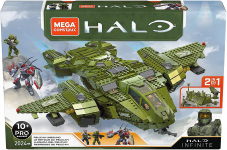 Mega Construx GNB28 – Halo Infinite 2-in-1 UNSC Pelican-Flugschiff Bauset mit 3 Figuren (2024 Teile) bei amazon.es
