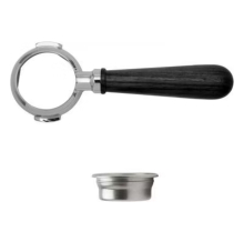 Lelit Bodenloser Siebträger Black Bianca