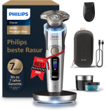 Nur heute: Philips elektrischer Rasierer XP9404/31 Prestige Ultra, Nass- und Trockenrasierer inkl. Zubehör
