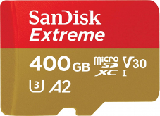 SanDisk Extreme 400GB microSDXC zum neuen Bestpreis