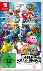 Super Smash Bros. Ultimate für die Switch als Speicherkarte bei Amazon