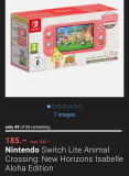Nintendo Switch Lite Animal Crossing Bundle (Beide Farben)