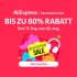 Bis zu 80% Rabatt + Gutscheincodes bei AliExpress