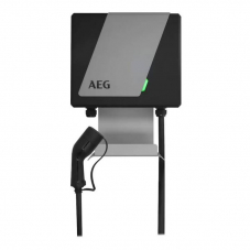 AEG Wallbox 22 kW / 32A mit FI Switch, 5m Kabellänge für EVs / Elektroautos bei microspot