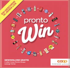 Coop Pronto Gewinnspiel - Gratis Produkte