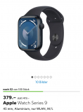 Apple Watch Series 9 45mm zum Bestpreis bei Galaxus