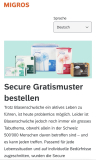 Secure Gratismuster bestellen
