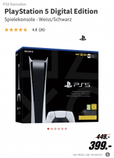 Aktion MediaMarkt – PlayStation 5 Digital Edition
