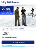 O’Neill Schneebekleidung vergünstigt!
