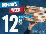 Domino’s Week: Jede Pizza in den Grössen S, M und L für 12.90 Franken (exkl. Halb-Halb, Eigenkreationen)