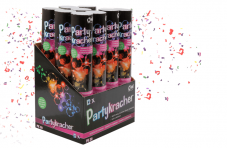 12-Pack Konfetti Kanonen für nur CHF 29.-