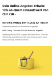 Ikea 10% Rabatt ab einem Einkauf von CHF 250.- am 01.01.22