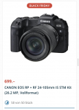 Canon EOS RP + 24-105 stm kit