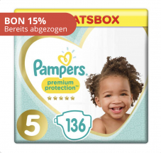 Pampers & Windeleimer - 15% Rabatt bei microspot