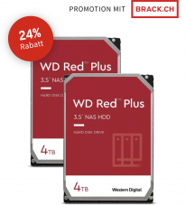 2x WD RED Plus 4 TB