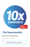 (1) Coop 10x Superpunkte Gutschein