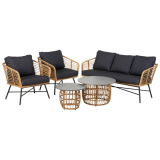 Gartenlounge-Set Home and More Hawkins für nur CHF 979.30 bei JUMBO