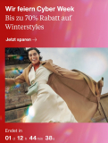 Zalando Cyber Week bis zu 70% Rabatt auf Winterstyles.