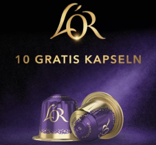 Gratis 10 L’OR Kaffekapseln (Nespresso kompatibel)