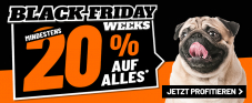 Black Friday Weeks bei LIPO - 20% Rabatt + gratis Versand (ohne Direktversand, Spedition)