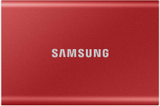 Samsung Portable SSD T7 1TB in Rot bei MediaMarkt