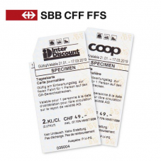 SBB Tageskarte bei Coop und Interdiscount für 49 CHF