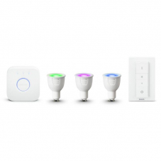 PHILIPS Hue Starter Kit White and Color Ambiance 6.5W GU10