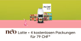 Neo Latte + 4 kostenlosen Packungen für 79 CHF*