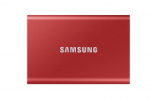 Samsung Portable SSD T7 1TB in Rot bei Interdiscount