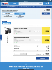 50% Starterset 18 V (Akku+Ladegerät) & -23% Akku-Teleskophekenschäre Hedgepol bei Jumbo