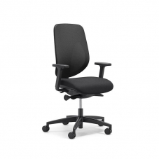 Giroflex 353-NPR Bürodrehstuhl mit langer Rückenlehne und Armstützen bei Interdiscount & microspot für weniger als 400 Franken