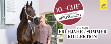 Felix Buehler (Reitzubehör) – 10 CHF Gutschein ab 70 CHF – Frühlingskollektion