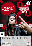 EMP: 25% Rabatt auf über 10’000 Artikel zum Singles Day