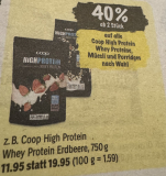 40% Rabatt auf Coop High Protein Linie