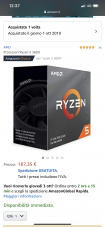 AMD Ryzen 5 3600 bei Amazon.it