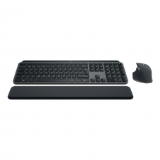 LOGITECH MX Keys S Combo - Kabellose Tastatur + Maus (Grafit) zum neuen Bestpreis