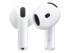 APPLE AirPods 4, In-ear True Wireless Kopfhörer Bluetooth Weiss