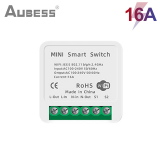 Shelly Switch in Günstig: AUBESS 16A Tuya WiFi Mini DIY Smart Switch (mit Amazon Alexa, Google Home kompatibel) bei AliExpress