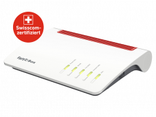 AVM FRITZ!Box 7590 A/CH Router Weiss/Rot bei MediaMarkt
