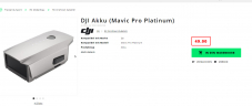 DJI Mavic Pro Platinum Akku für 49.-!!!