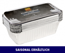 Alubehälter in verschiedenen Grössen (50% Rabatt nur am 25.5.2021)
