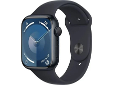 Apple Watch Series 9 (GPS, Alu, 45 mm, M/L 160-210 mm) - Smartwatch zum Bestpreis