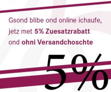 5% auf das ganze Sortiment bei Musikpunkt